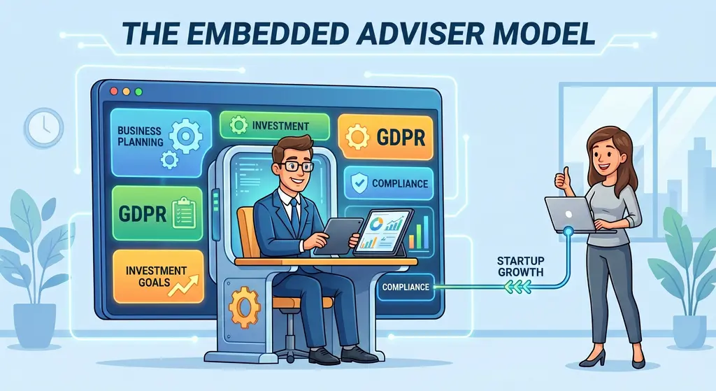 The Embedded Adviser Model